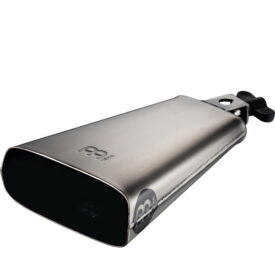 Meinl Percussion 8" Steel Finish Cowbell, Small Mouth Timbales Cowbell - Image 3