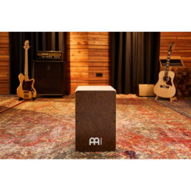 Meinl Percussion Snarecraft Cajon SC80, Burl Wood - Image 3