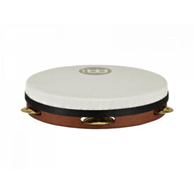 Meinl Percussion 10" Shell-Tuned Synthetic Head Pandeiro, True feel Synthetic Head