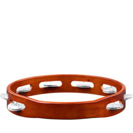 Meinl Percussion 10" Traditional Wood Tambourine, Single Row, Aluminum Jingles - Image 3
