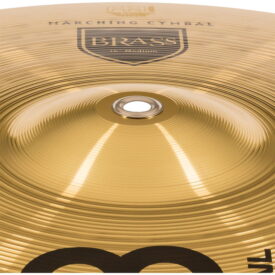 Meinl Marching 16" Brass Student Cymbal Pair, includes BR3 Straps - Image 3