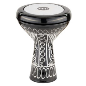 Meinl Percussion 4" Mini Doumbek, Hand Engraved Shell, Synthetic Head