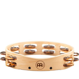 Meinl Percussion 10" Artisan Edition Tambourine, Dual Row, Solid Cymbal Bronze 44mm Jingles - Image 3