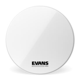 Evans MX1 14" White Marching Bass Drum Head