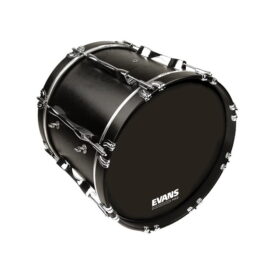 Evans MX2 Black 20" Marching Bass Drum Head - Image 3