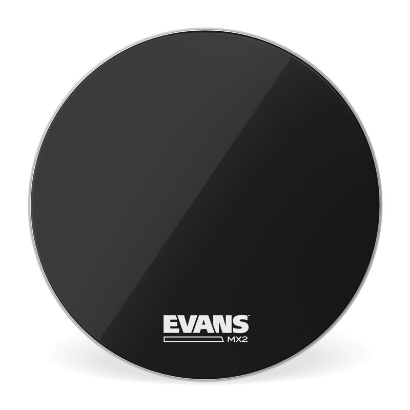 Bass Drum Head With Kick Port - Black 7x4x7 Drumhead For Enhanced Low Frequency Response