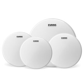 Evans UV1 Series Coated Rock Pack 10/12/16" plus UV1 14" Snare Batter