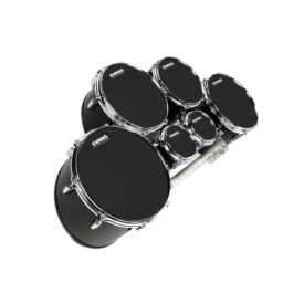 Evans MX Black Marching Tenor Drum Head, 6 Inch - Image 3