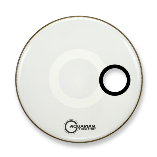 Aquarian Regulator Off Set Hole White Aquarian Regulator Off Set Hole White