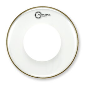 Aquarian 6" Super-2 Clear  Drumhead With Power Dot