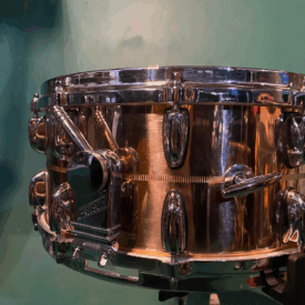Pre-Owned: Gretsch USA 14" x 6.5" Bronze Snare Drum (with branded case) - Image 3