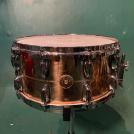 Pre-Owned: Gretsch USA 14" x 6.5" Bronze Snare Drum (with branded case)