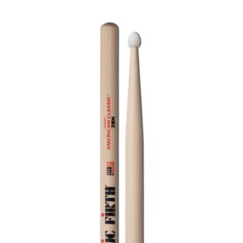Vic Firth 2B American Classic Drumsticks, Nylon TIp - Image 3