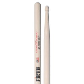 Vic Firth 5A American Classic PureGrit Drumsticks - Raw Finish - Image 3