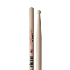Vic Firth 5B American Classic Drumsticks with Barrel Tip - Image 3