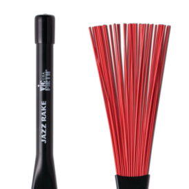 Vic Firth Jazz Rake – Red Plastic - Image 3
