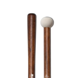Vic Firth Corpsmaster Bass Drum Mallets - Extra Small Head – Hard - Image 3
