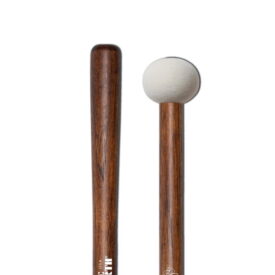 Vic Firth Corpsmaster Bass Drum Mallets - Small Head – Hard - Image 3