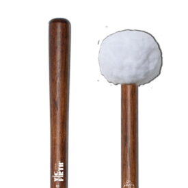 Vic Firth Corpsmaster Bass Drum Mallets - Small Head – Soft - Image 3