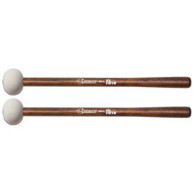 Vic Firth Corpsmaster Bass Drum Mallets - Large Head – Hard