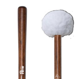 Vic Firth Corpsmaster Bass Drum Mallets - Large Head – Soft - Image 3