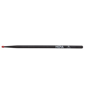 Vic Firth Nova 5A Drumsticks - Nylon Tip - Black