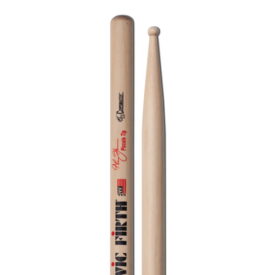 Vic Firth Corpsmaster Signature Thom Hannum Piccolo Tip Snare Drumsticks - Image 3
