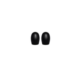 Ahead Replacement Wood Sound Tip For All MT Models of Aluminium Drumsticks - Black (x5 Pair Pack)