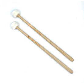 Chalklin ME Series ME18 Timpani Mallets - Solid Felt Medium 34mm