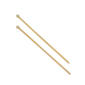 Chalklin Symphonic Rattan MS1 Glockenspiel Mallets - Brass 13mm