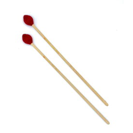 Chalklin Symphonic Rattan MS12 Vibraphone Mallets - Medium 25mm Core