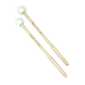 Chalklin Symphonic Birch MS21 Timpani Mallets - Solid Felt Medium 34mm