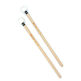 Chalklin Symphonic Birch MS22 Timpani Mallets - Sewn Felt Hard