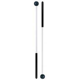 ProMark Discovery Series Orff Mallets - Hard (Black Rubber)