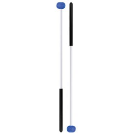 ProMark Discovery Series Orff Mallets - Medium (Blue Rubber) - Image 3