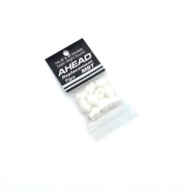 Ahead Replacement Delrin Mini-Ball Tip For All LT & ST Model Aluminium Drumsticks (x5 Pair Pack)