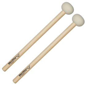 Vater Power Bass Drum Mallets with Hickory "Power" Shaft - for 28" to 30" Drums
