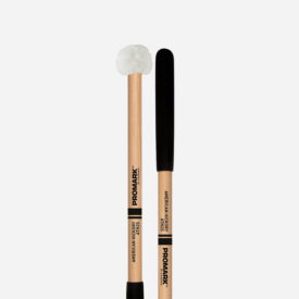 ProMark ATH Hickory Shaft Tenor Drum Mallet - Puff Cover on Felt Head - Image 3