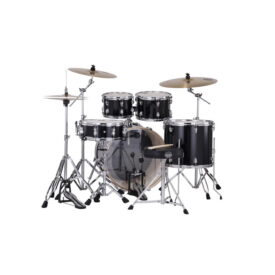 Mapex Venus 22" Rock Drum Kit - Black Galaxy Sparkle - Image 3