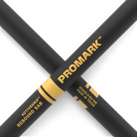 ProMark Rebound 5AB ActiveGrip Hickory Drumsticks - Image 4