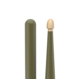 ProMark Rebound 5A Painted Hickory Drumsticks - Green - Image 4
