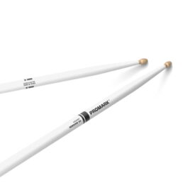 ProMark Rebound 5A Painted Hickory Drumsticks - White