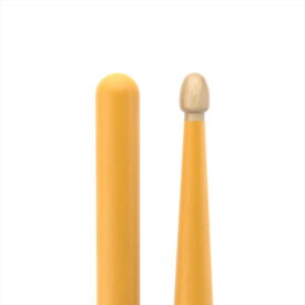 ProMark Rebound 5A Painted Hickory Drumsticks - Yellow - Image 4