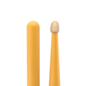 ProMark Rebound 5B Painted Hickory Drumsticks - Yellow - Image 4