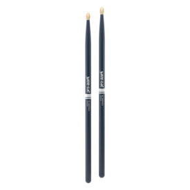 ProMark Classic Forward 5A Painted Blue Hickory Drumsticks - Image 3