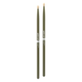 ProMark Classic Forward 5A Painted Green Hickory Drumsticks - Image 3