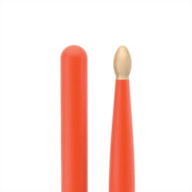 ProMark Classic Forward 5A Painted Orange Hickory Drumsticks - Image 4