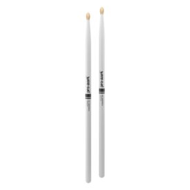 ProMark Classic Forward 5A Painted White Hickory Drumsticks - Image 3