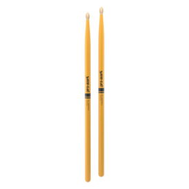 ProMark Classic Forward 5A Painted Yellow Hickory Drumsticks - Image 3