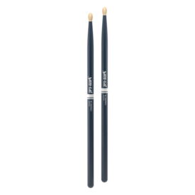 ProMark Classic Forward 5B Painted Blue Hickory Drumsticks - Image 3